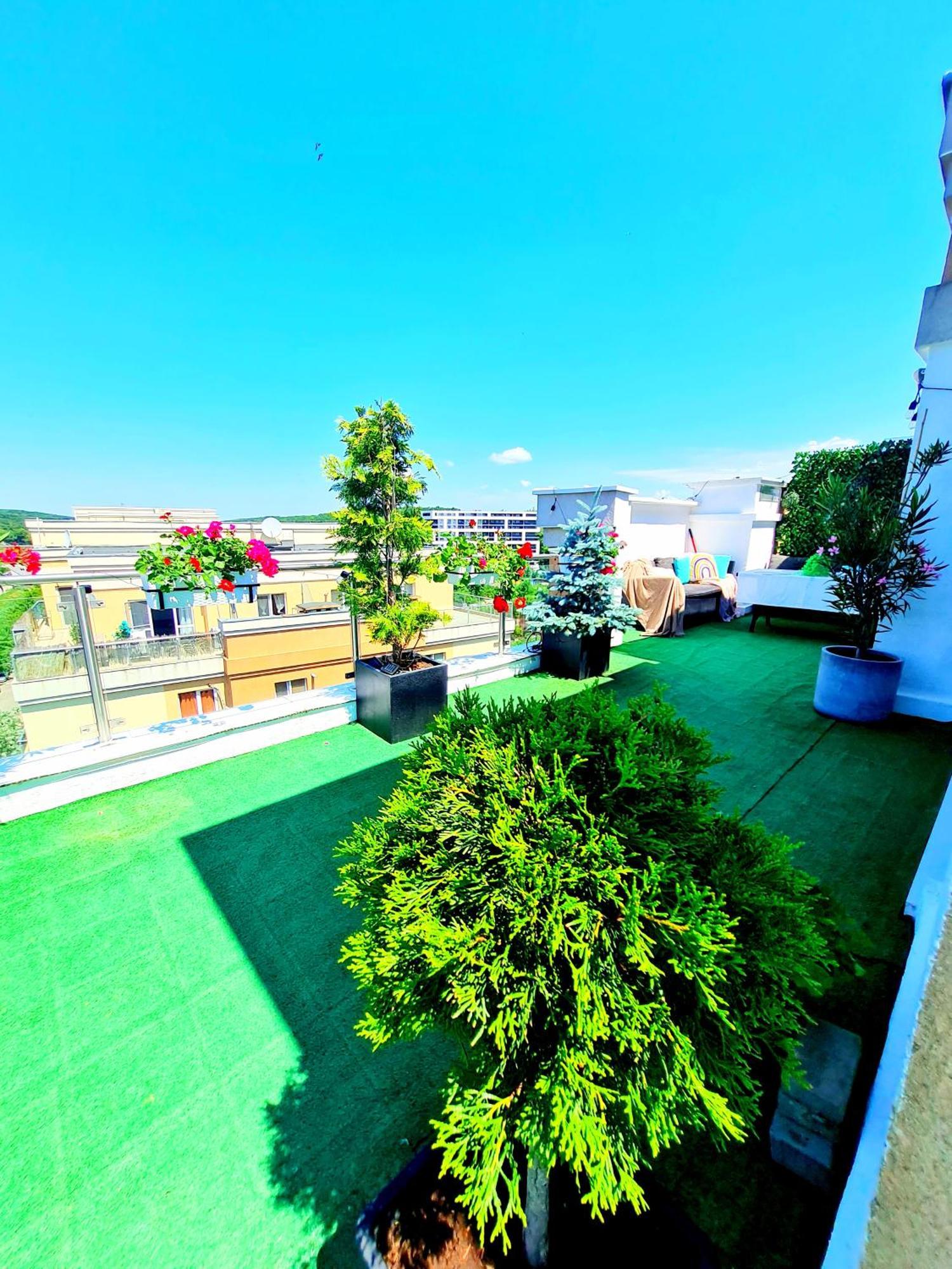 Penthouse View Aeroport Iasi Appartement Buitenkant foto